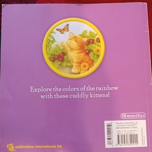 Rainbow Kittens book - Picture 2 of 2